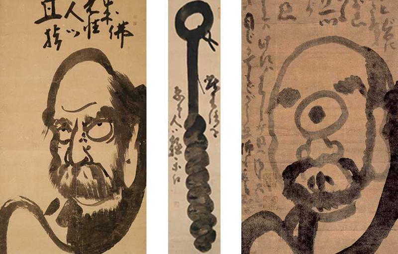 江戸期の禅僧・白隠の禅画と墨蹟を専門に展示する「荘厳堂」。民衆の布教のために描かれた品々は易しく”仏の教え”を伝えてくれます。