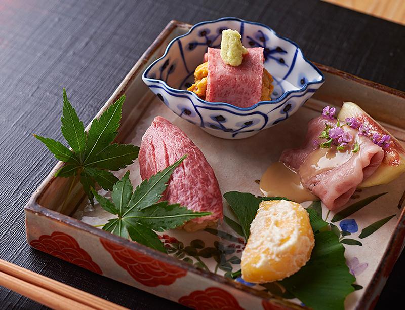 おにく花柳 料理