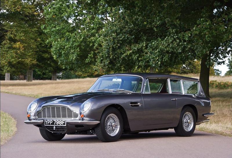 1965年にデビューしたアストンマーティンのGTクーペ「DB6」をベースにつくられたシューティングブレーク