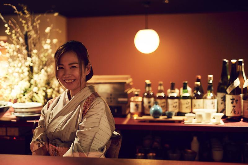 和ノ酒bar 粋月/酒造見学も行うなど、日々おいしい日本酒を探求する大西玲奈さん。