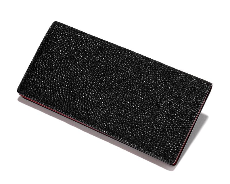姫路黒ザン革札入れウォレット4万5000円/キプリス(モルフォ)