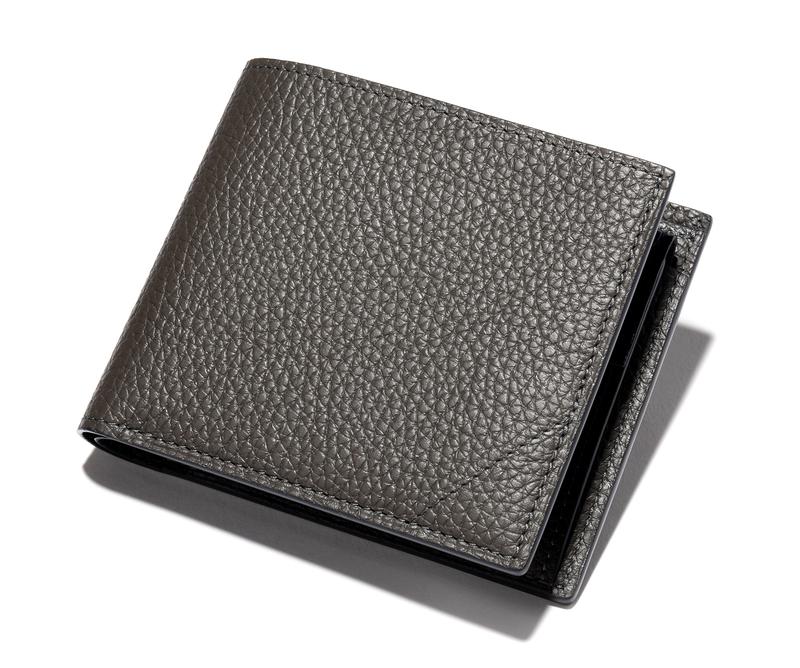 グレーブルー二つ折りウォレット12万円/カミーユ・フォルネ(カミーユ フォルネ銀座ブティック)